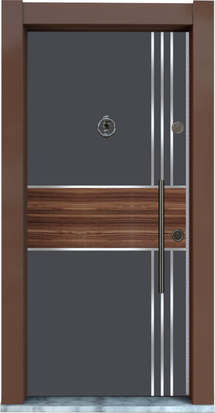 3 dimensional steel door models