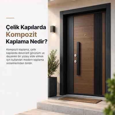 Çelik Kapılarda Kompozit Kaplama Nedir