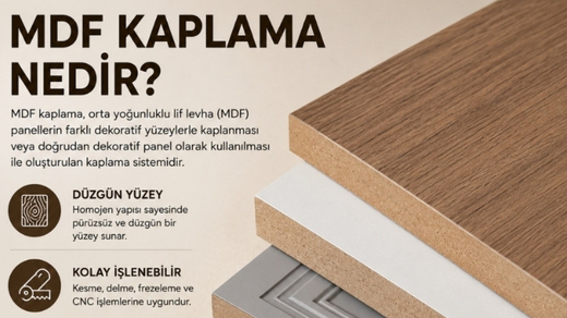 MDF Kaplama Nedir
